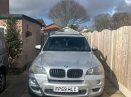 BMW X5, 2009 (59) Silver Estate, Automatic Diesel, 127,073 miles