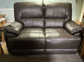 Luxurious leather sofa