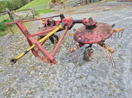 Hay turning/ rowing up