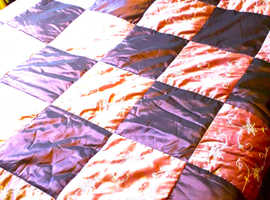 Quilted bedspread, throw, bedcover