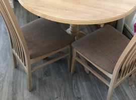 Table and chairs