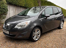 Vauxhall Meriva, 2010 (10) Grey MPV, Manual Petrol, 58,319 miles