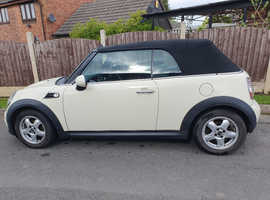Mini MINI, 2011 (60) white convertible, Manual Petrol, 113,000 miles
