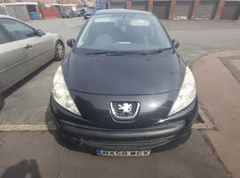 Peugeot 207, 2008 (58) Black Hatchback, Manual Diesel, 103,000 miles