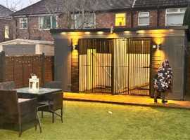 Double kennels garden