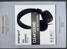 Intempo ViVid Wired Headphones for tablet, pc, laptop, mobile phones