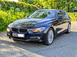 BMW 3 Series, 2013 (13) Blue Estate, Automatic Diesel, 141,000 miles
