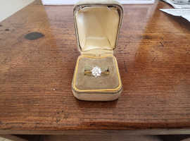18 carat diamond solitaire ring