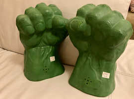 THE HULK full size would look great in a glass dome £40 each will sell separately .