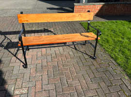 Fully refurbished garden bench