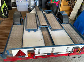 Motorbike trike trailer