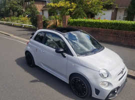 Abarth 595C, 2017 (17) Grey Convertible, Manual Petrol, 90,593 miles in Southwark