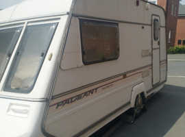 Bailey 2 berth caravan good condition lightweight