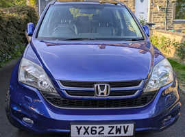 Honda CR-V, 2012 (62) Blue Estate, Automatic Diesel, 98,050 miles