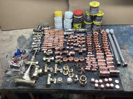 Amazing bargain of plumbing fittings etc. for £95
