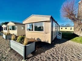 2 bedroom static caravan for sale in Clacton on Sea Essex double glazed with central heating view today 3495 site fees
