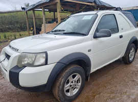 Land Rover Freelander, 2004 (04) white 4x4, Manual Diesel, 166591 miles