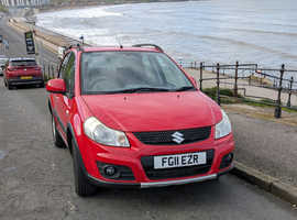 4x4 Suzuki SX4, 2011 (11) Red Hatchback, Manual Diesel, 54,823 miles
