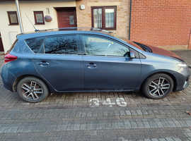 Toyota Auris, 2014 (64) Blue Hatchback, Manual Diesel, 125,000 miles