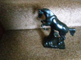 Black horse ornament
