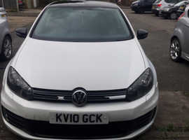 Golf GT tdi 2010 (10) White Hatchback, Semi auto Diesel, 131,029 miles