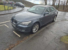 BMW 5 Series, 2008 (08) grey saloon, Automatic Diesel, 161,000 miles
