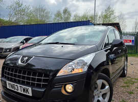 PEUGEOT 3008 ACTIVE E-HDi 1.6 DIESEL YEAR 2013 AUTOMATIC GEARBOX&12 MONTHS MOT £20 ROAD TAX PER YEAR