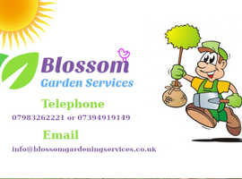 Blossom Garden Services domestic and commercial maintenance and upkeep services.