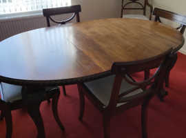 Antique dining table
