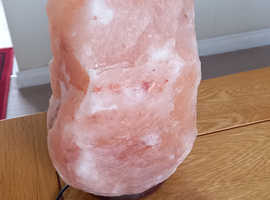 Himalayan Crystal Salt Lamp.