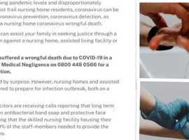 Medical Negligence For Coronavirus Patients | Medical Negligence Claims