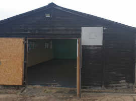 40' x 20' (800 sq ft) Workshop to rent