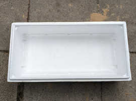 Polysterene cool box.