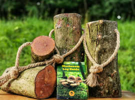 Pre-Inoculated Gourmet Mushroom Logs