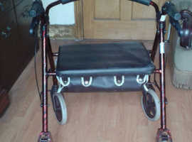 Roma 4 Wheel Mobility Walker