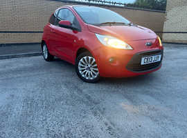 Ford Ka, 2013 (13) Red Hatchback, Manual Petrol, 59,000 miles