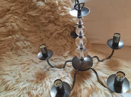 Contemporary chandelier,  light fitting.
