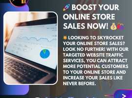 Increase sales with website traffic!