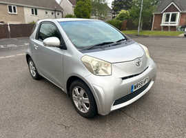 2009 (59) Toyota IQ 1.0 petrol, 85k miles, 2 keys, SH, £20 tax