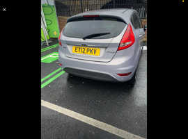 Ford Fiesta, 2012 (12) Silver Hatchback, Manual Diesel, 93,609 miles