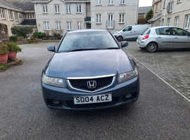 Honda Accord, 2004 (04) Silver Saloon, Manual Petrol, 161,000 miles