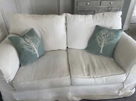 2 seater loose cover sofas
