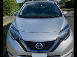 Nissan Note, 2019 (68) Silver Hatchback, Manual Petrol Hybrid, 57,926 miles