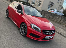 Mercedes A-CLASS, 2014 (64) Red Hatchback, Manual Diesel, 70,000 miles
