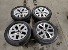 Genuine Kia Sportage 17" ALLOY WHEELS & Tyres