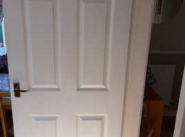 white panelled internal doors