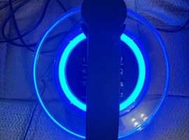 Reto neon tube light telephone ring neon light blue