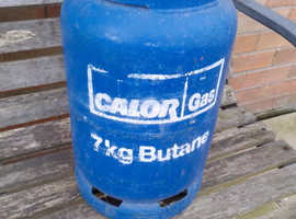 Empty calor gas bottle