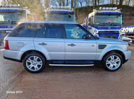 Land Rover Range Rover Sport, 2006 (06) Grey 4x4, Automatic Diesel, 103,000 miles