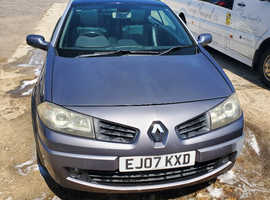 Renault Megane, 2007 (07) Blue Convertible, Manual Petrol, 94,818 miles